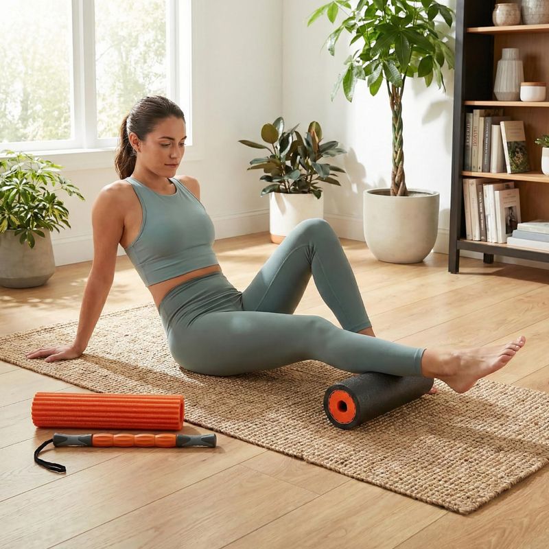 Massage roller Body Sculpture 3w1 BB 0231 black/orange 14