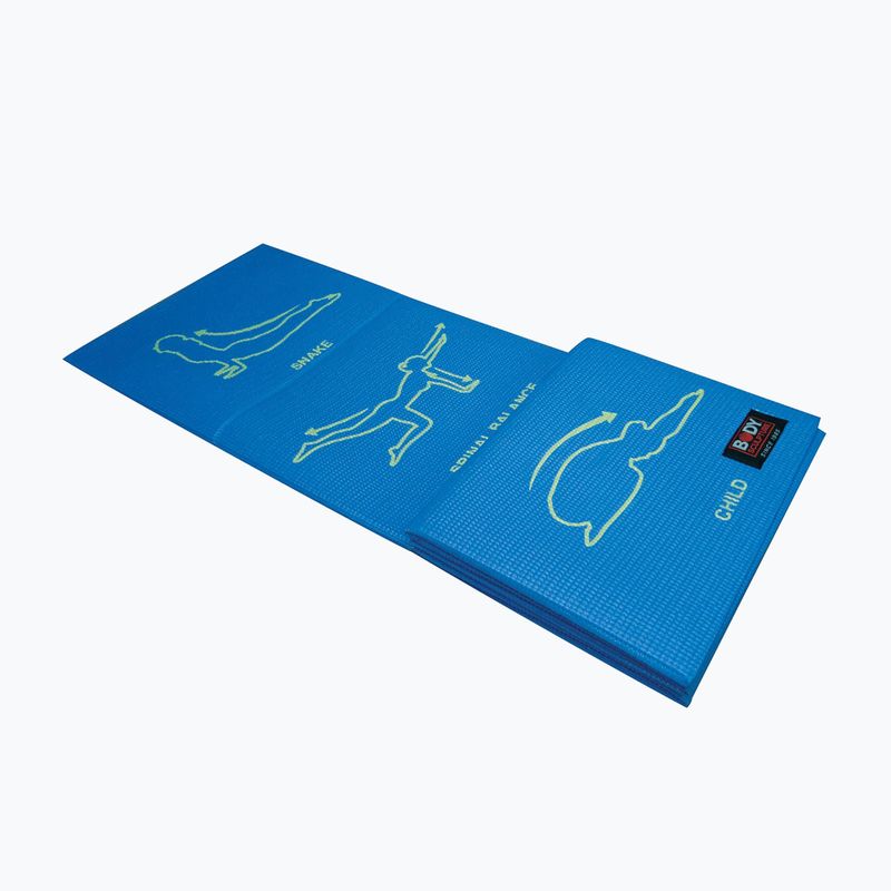 Fitness mat Body Sculpture BB 8301 4 mm blue 2