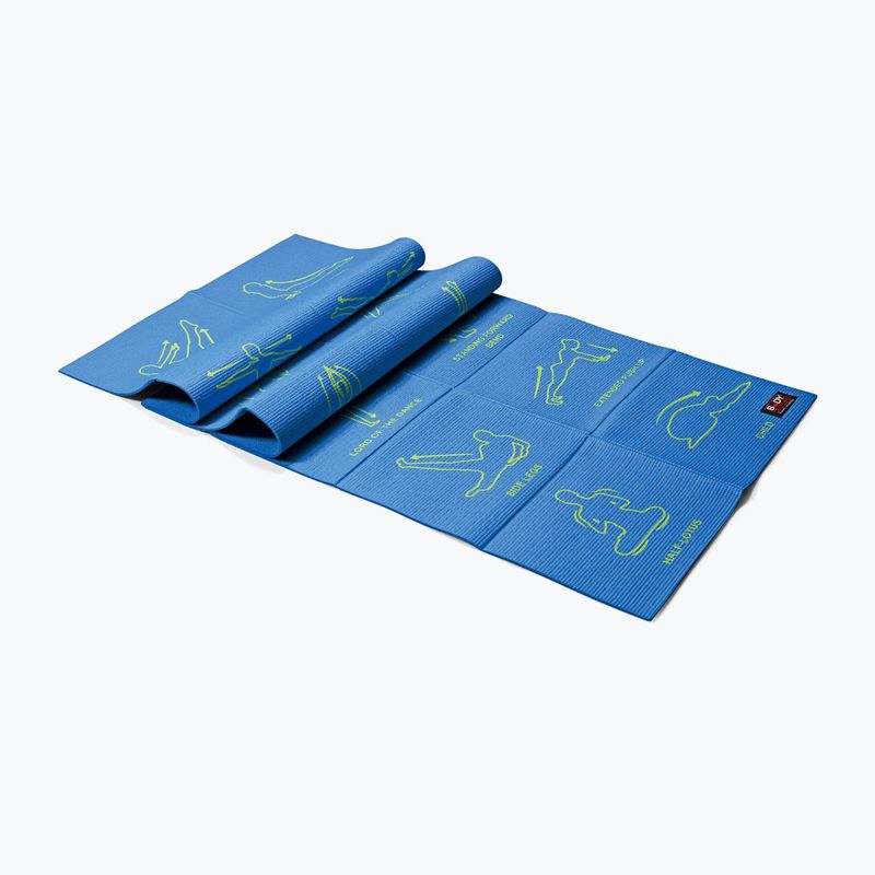 Fitness mat Body Sculpture BB 8301 4 mm blue 3