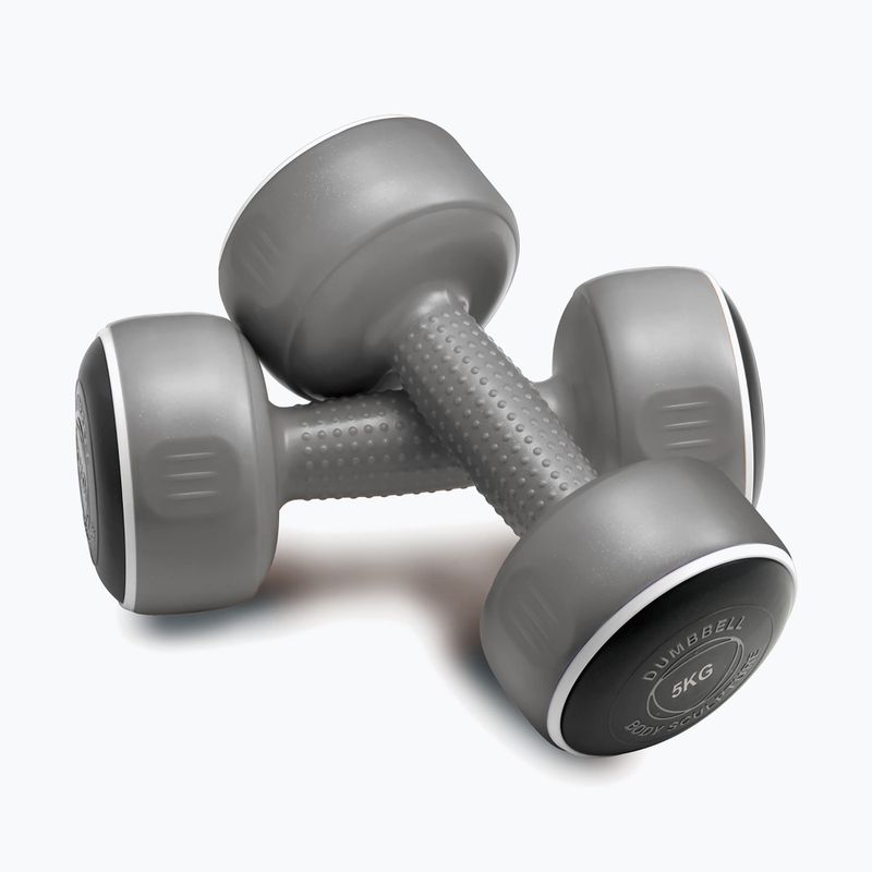 Dumbbell set with stand Body Sculpture Smart Bw 108T 19 kg pink/yellow/black 4