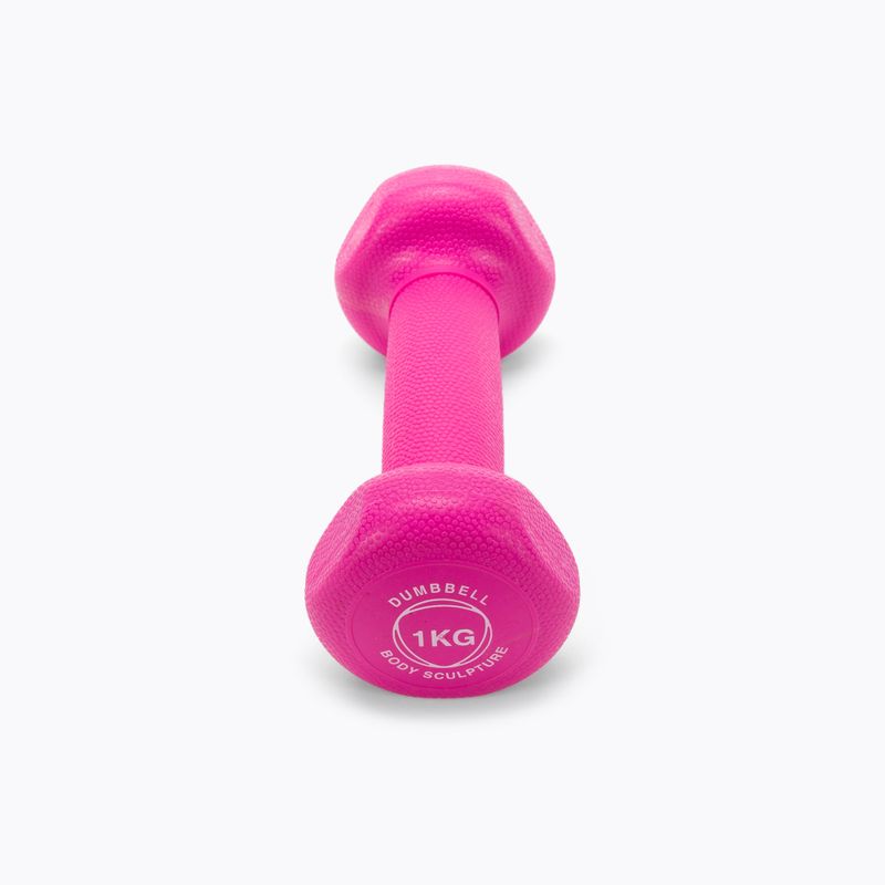 Body Sculpture neoprene dumbbell 1kg pink BW 131_1KG 3