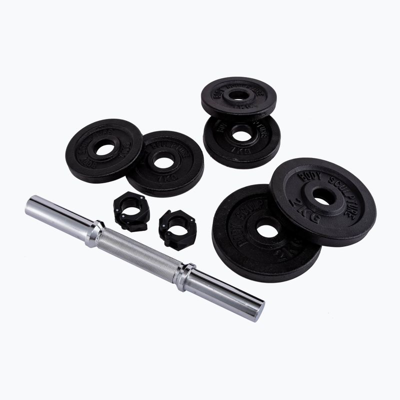 Adjustable dumbbell Body Sculpture Bw 780Lx1 10 kg black 2