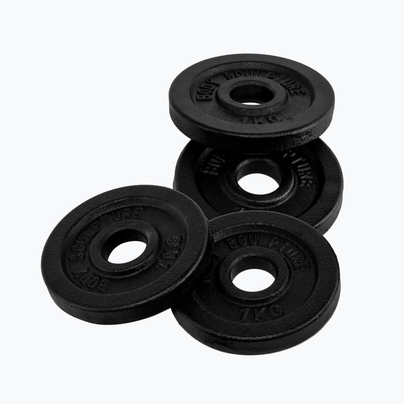 Adjustable dumbbell Body Sculpture Bw 780Lx1 10 kg black 4