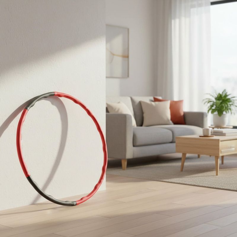 Weighted hula hoop Body Sculpture Bb 6450 2 Kg black/red 8