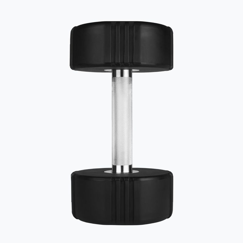 Rubber-coated dumbbell Body Sculpture TPU BW 133 10 kg black 2