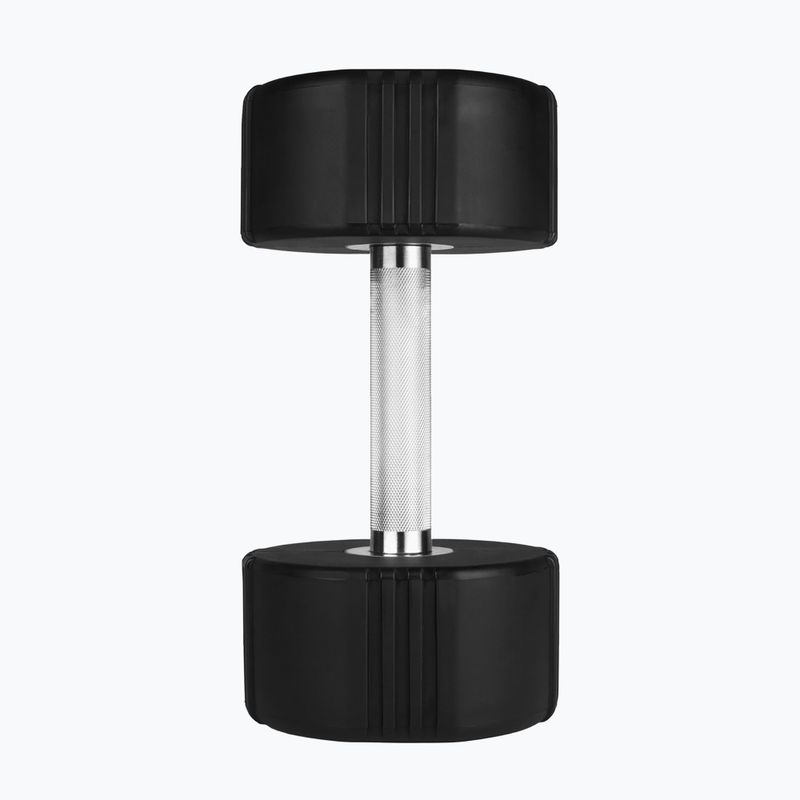 Rubber-coated dumbbell Body Sculpture TPU BW 133 14 kg black 2