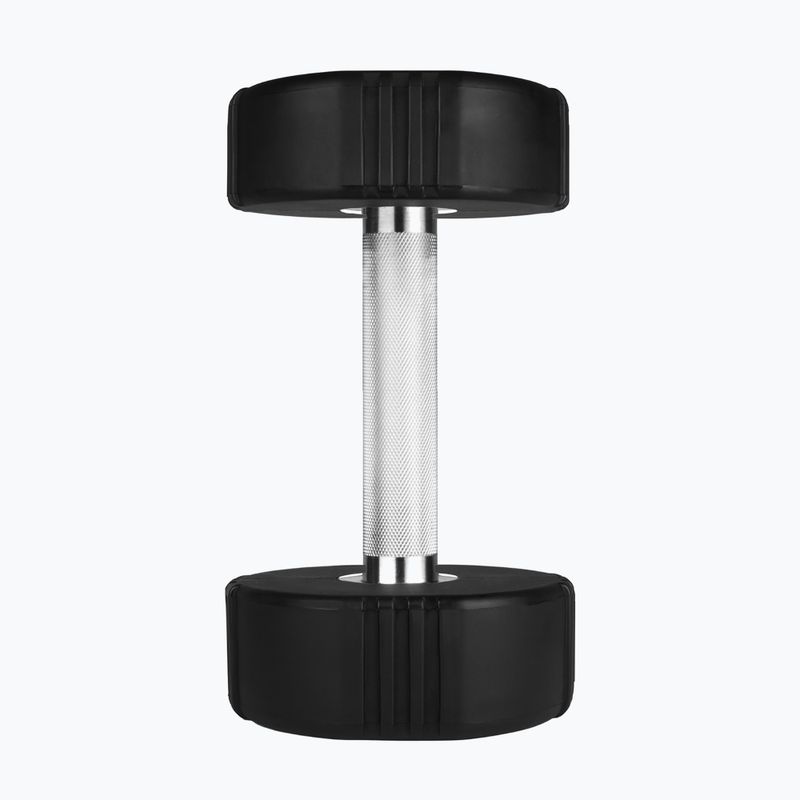 Rubber-coated dumbbell Body Sculpture TPU BW 133 6 kg black 3