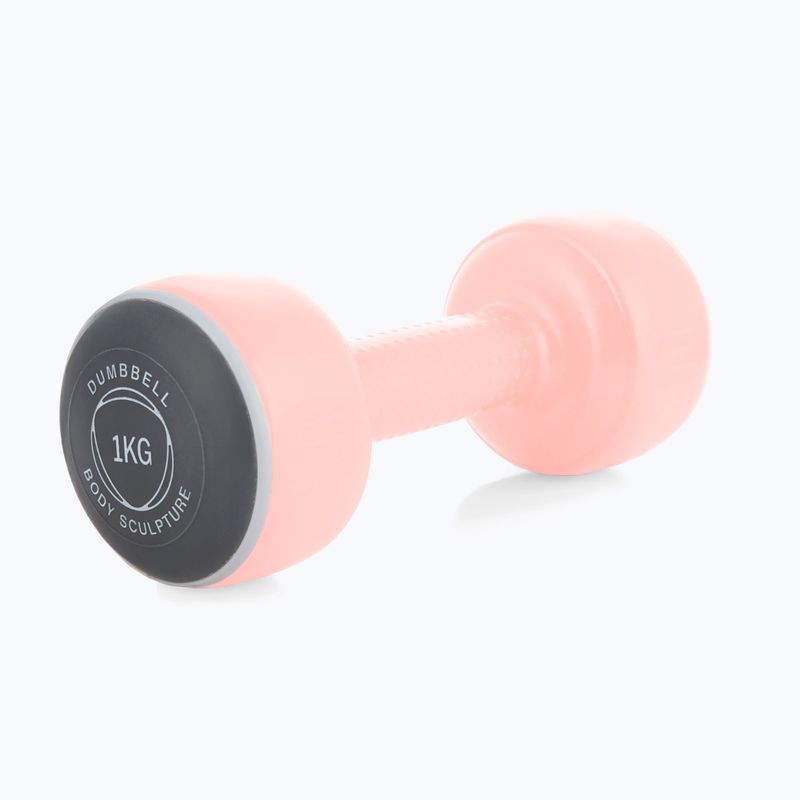 Vinyl dumbbells Body Sculpture Smart Bw 108D peach 3