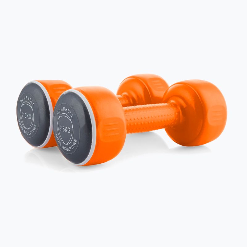 Vinyl dumbbells Body Sculpture Smart Bw 108D lime 2