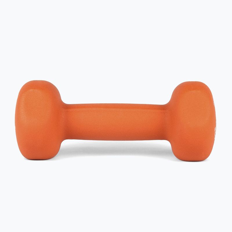 Rubber-coated dumbbell Body Sculpture BW 513 z PVC 3 kg orange 2