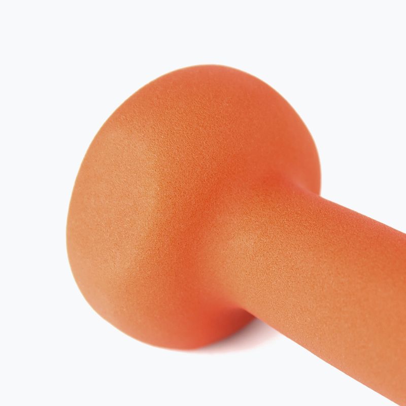 Rubber-coated dumbbell Body Sculpture BW 513 z PVC 3 kg orange 6