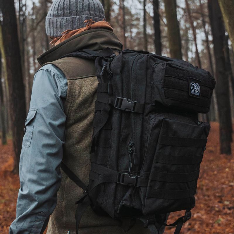Hiking backpack OFFLANDER Survival 43 l black 8