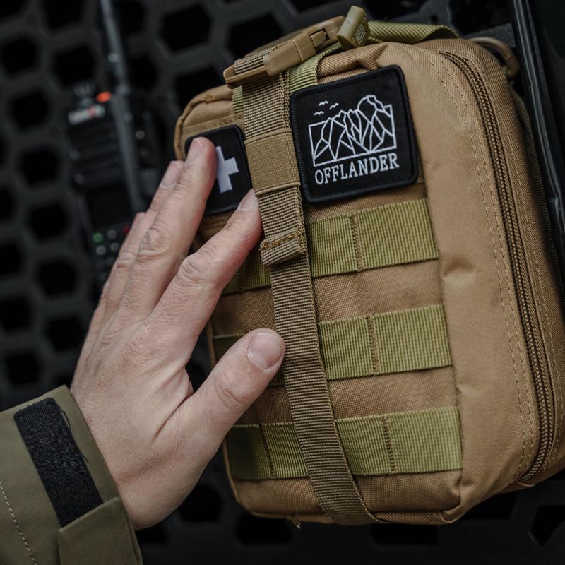 Tactical pouch OFFLANDER Molle 3 l khaki 6