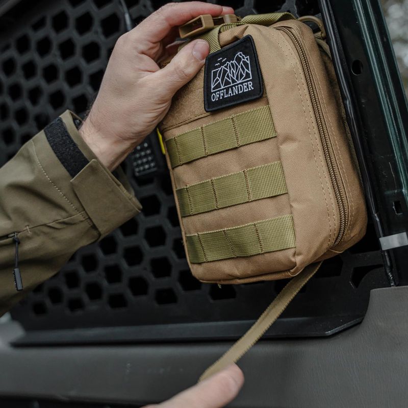 Tactical pouch OFFLANDER Molle 3 l khaki 7