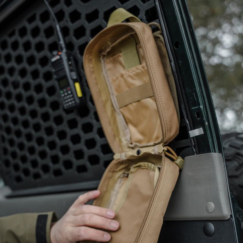 Tactical pouch OFFLANDER Molle 3 l khaki 8