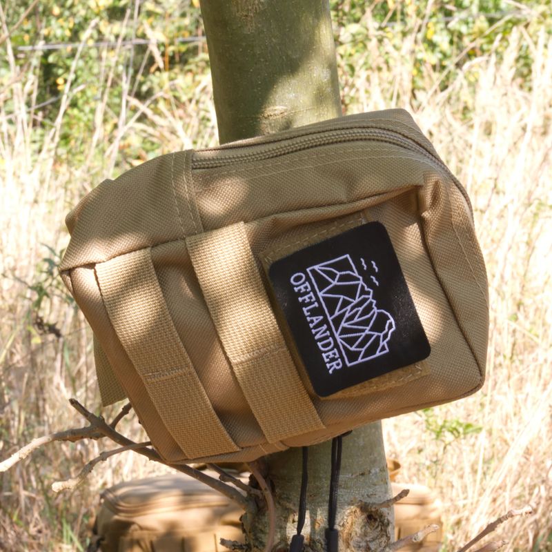 Tactical pouch OFFLANDER Molle 1 l khaki 8