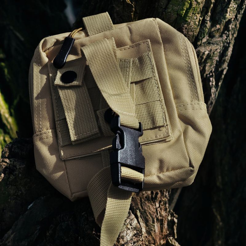 Tactical pouch OFFLANDER Molle 1 l khaki 9