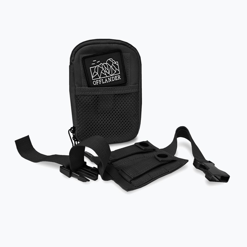 Tactical pouch Offlander Molle z rzepem na dokumenty black 3