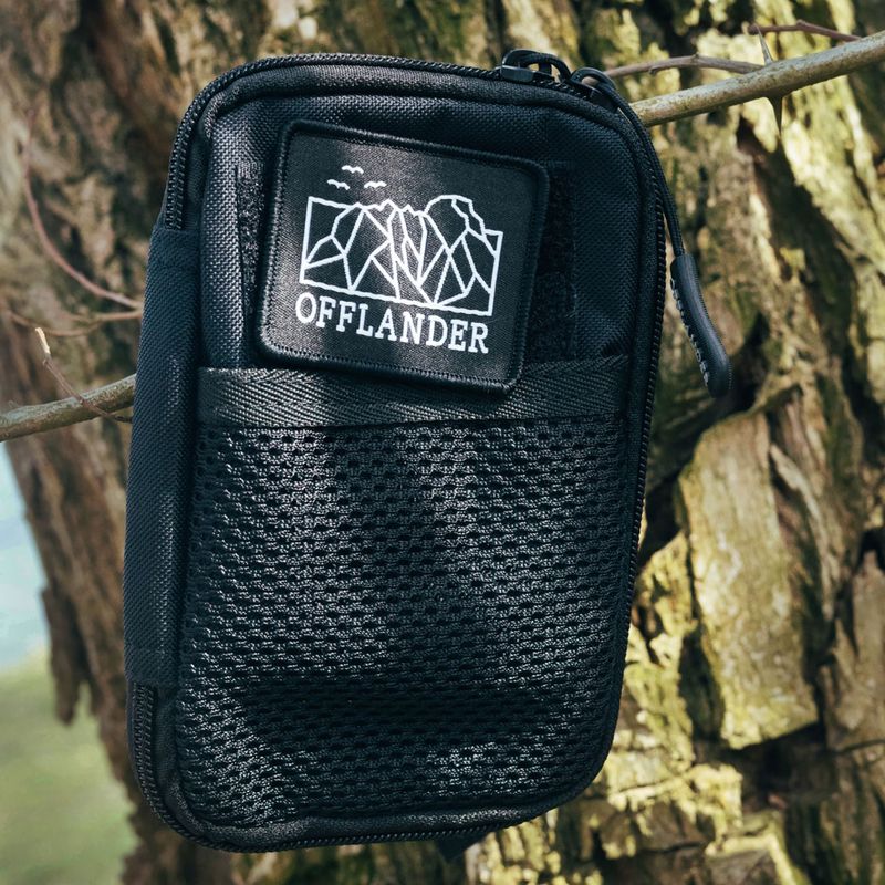 Tactical pouch Offlander Molle z rzepem na dokumenty black 8