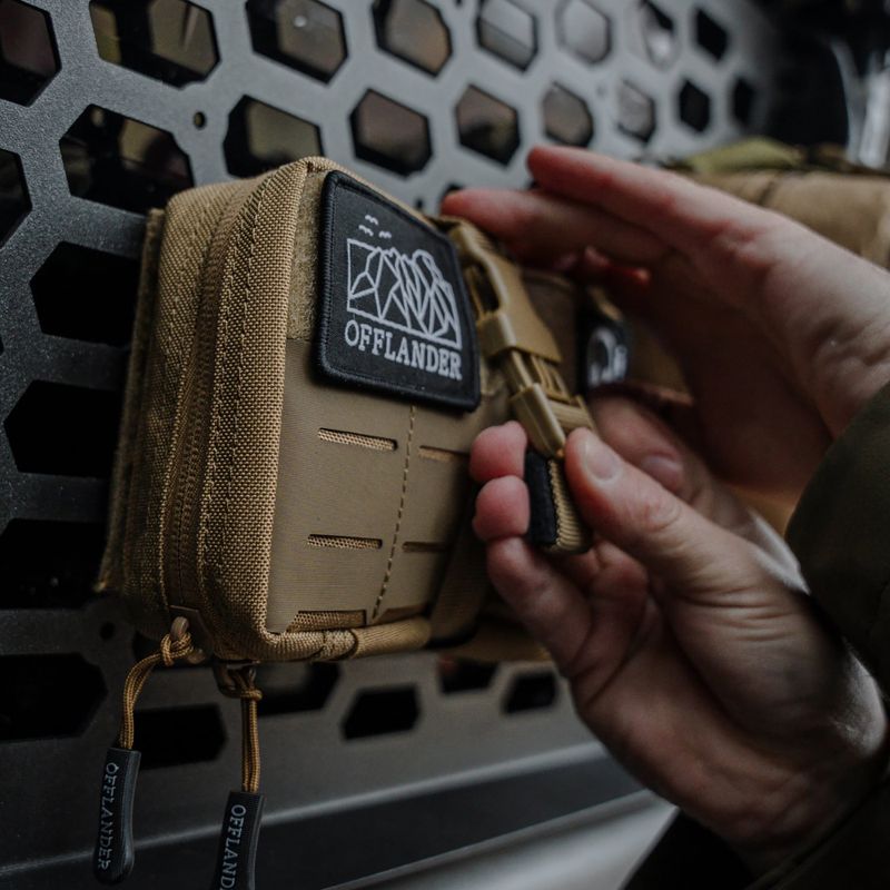 Tactical pouch OFFLANDER Molle Powerbank 1 l khaki 7