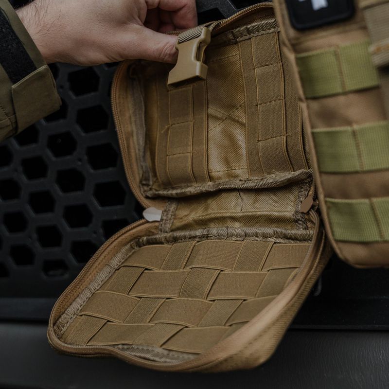 Tactical pouch OFFLANDER Molle Powerbank 1 l khaki 8