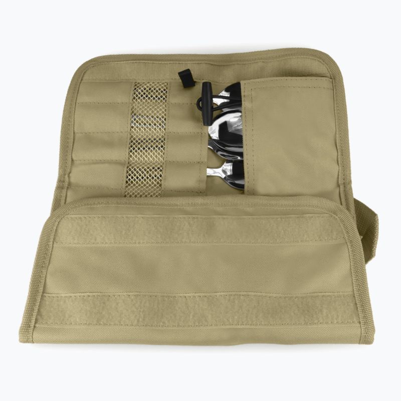 Cutlery set OFFLANDER Camping Cutlery Set with Case green 3