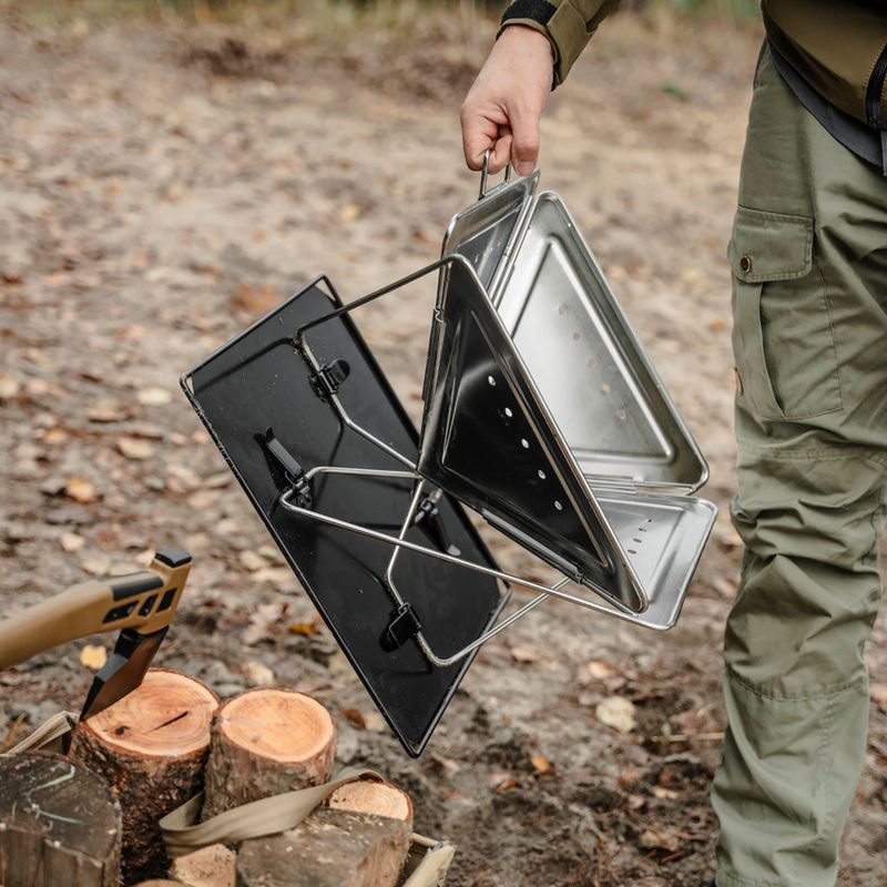 Travel grill OFFLANDER OFF_CACC_29 silver 5