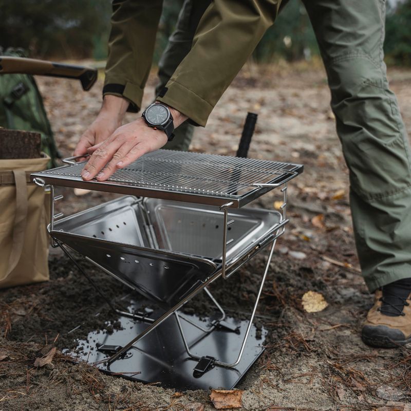 Travel grill OFFLANDER OFF_CACC_29 silver 6