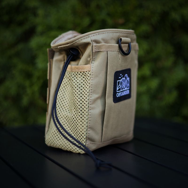 Tactical pouch OFFLANDER Molle Open 1,6 l khaki 7
