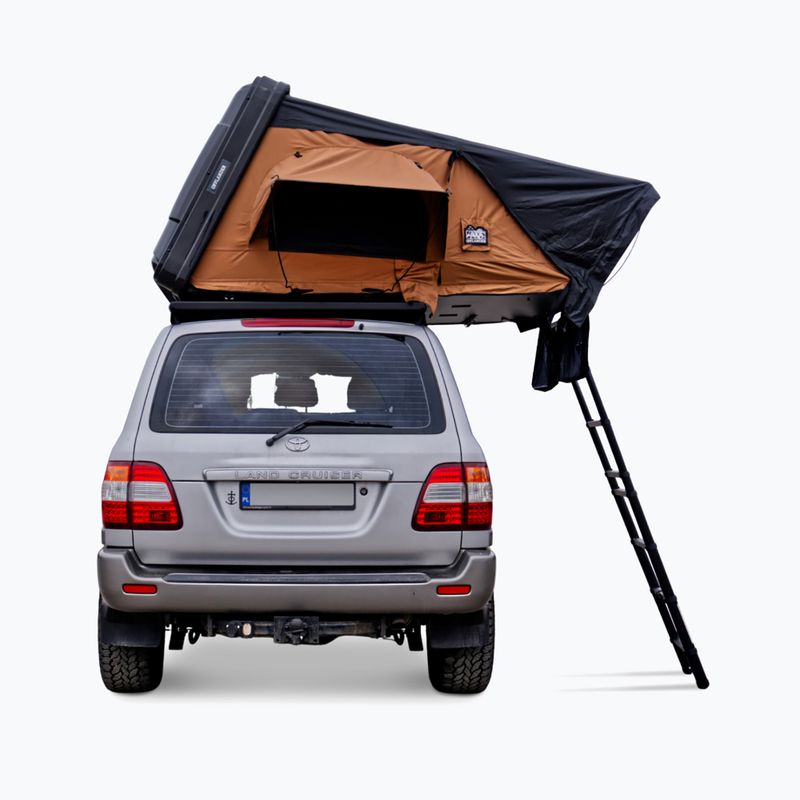 2-person roof tent OFFLANDER Fold 2 Grizzly beige/brown 4