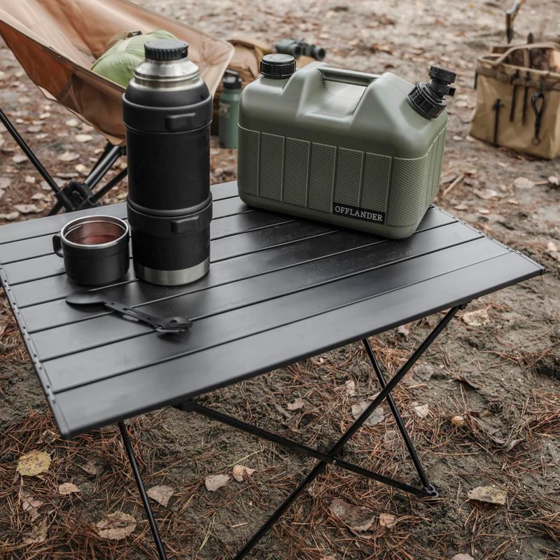 OFFLANDER black folding camping table 6