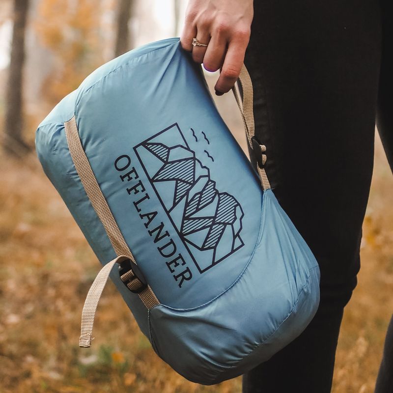 Poncho OFFLANDER OFF_CACC heavyweight heated blue 7