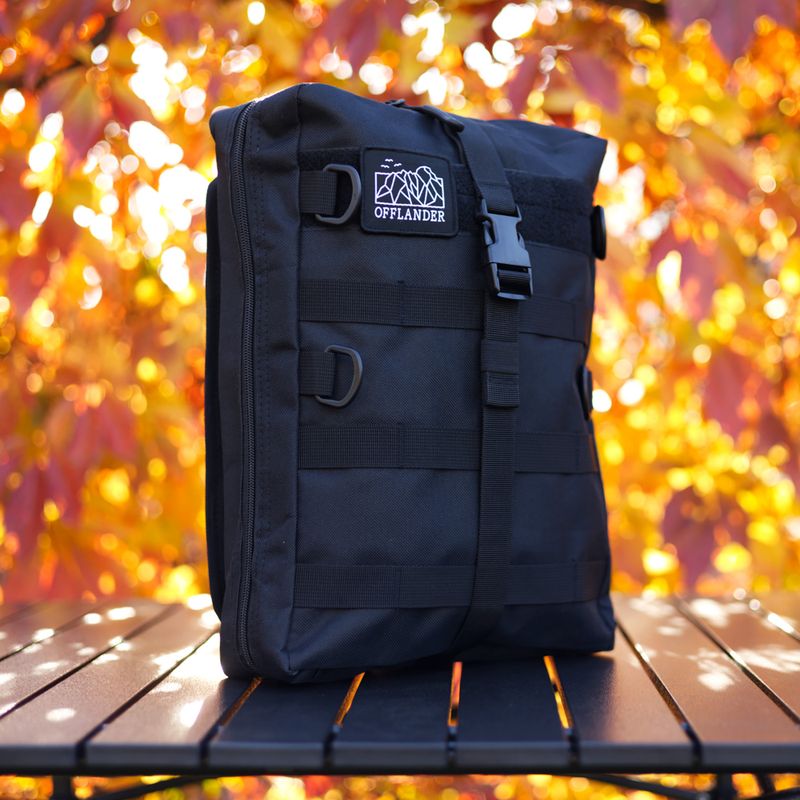 Tactical pouch OFFLANDER Molle L 10 l Black 4