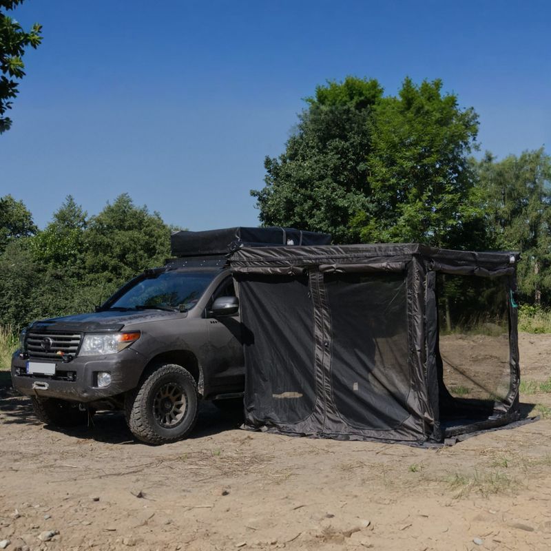 Tent vestibule Offlander Off_Acc_Square_L_An Do Markizy Bocznej Kwa Drat black 4