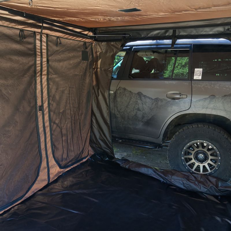 Tent vestibule Offlander Off_Acc_Square_L_An Do Markizy Bocznej Kwa Drat black 6