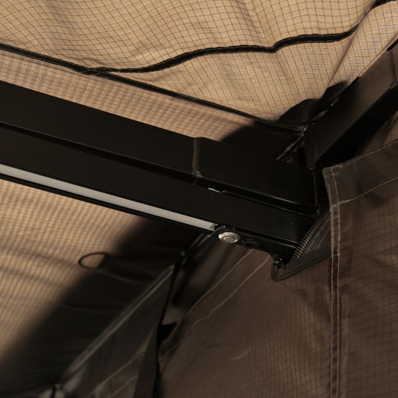 Tent wall Offlander Boczne Do Markizy Samonośnej Sto80 black 12