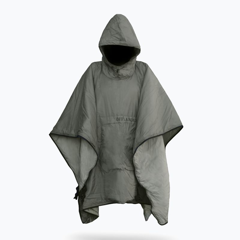 Poncho OFFLANDER waterproof grey 4