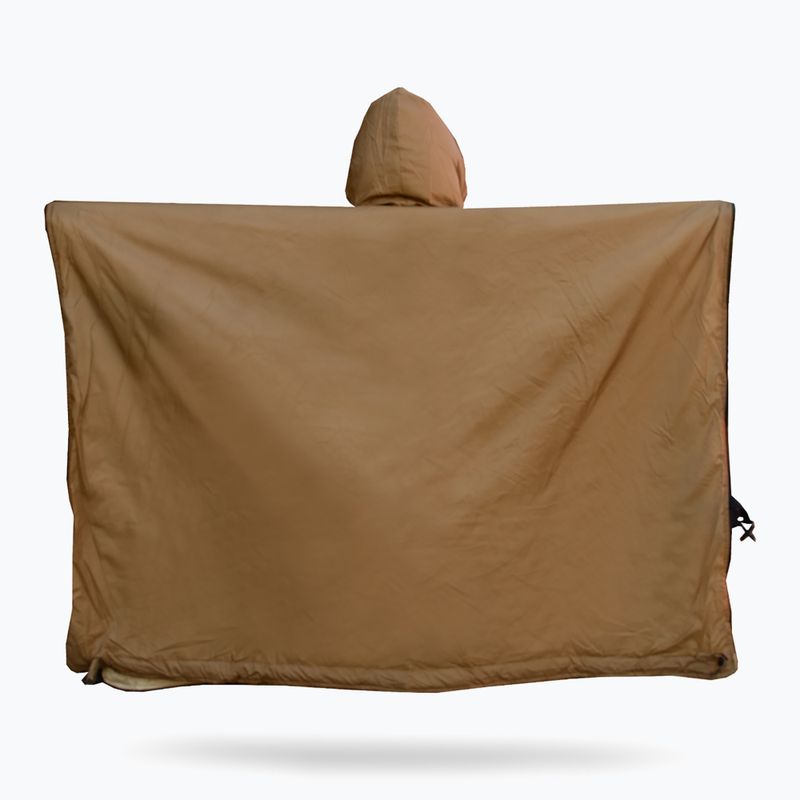 Poncho OFFLANDER OFF_CACC lightweight heated brown 2