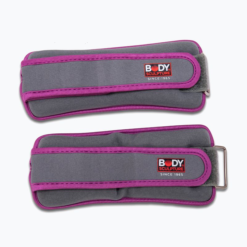 Wrist weights Body Sculpture Bb 2700U 2 x 0,5 kg grey/purple 2