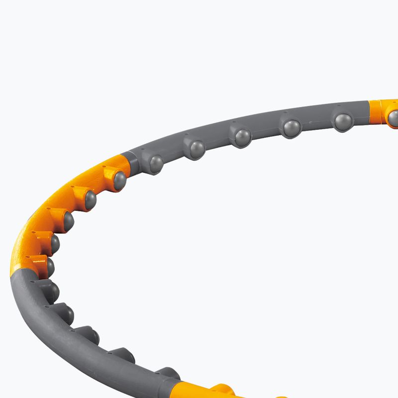 Weighted hula hoop Body Sculpture Bb 6430 1.2 Kg grey/orange 3