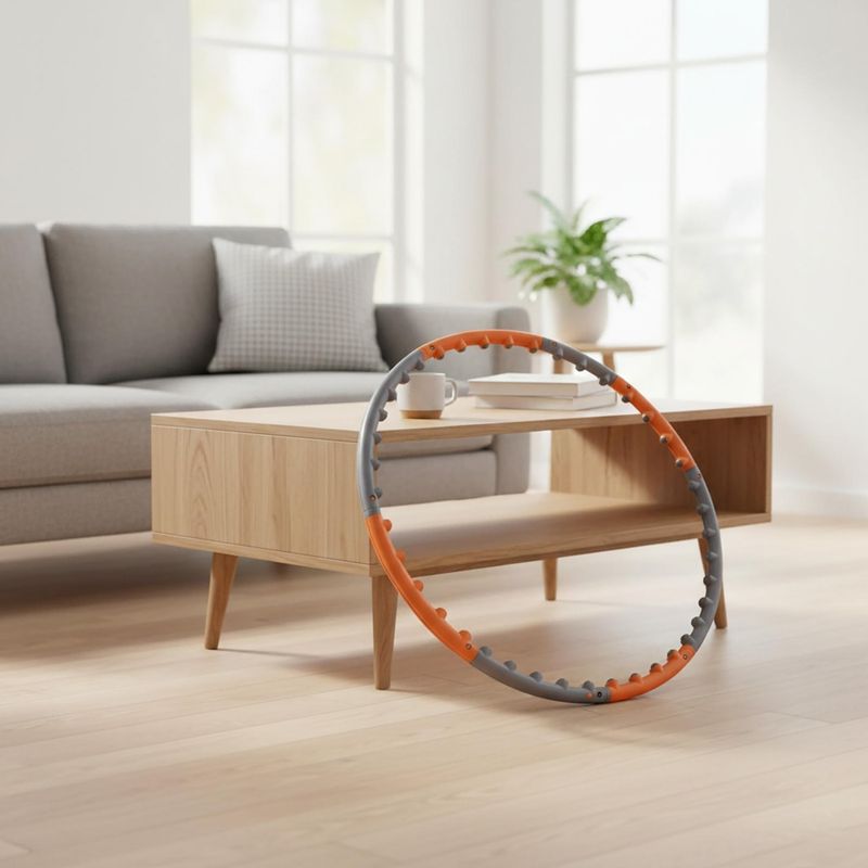 Weighted hula hoop Body Sculpture Bb 6430 1.2 Kg grey/orange 8