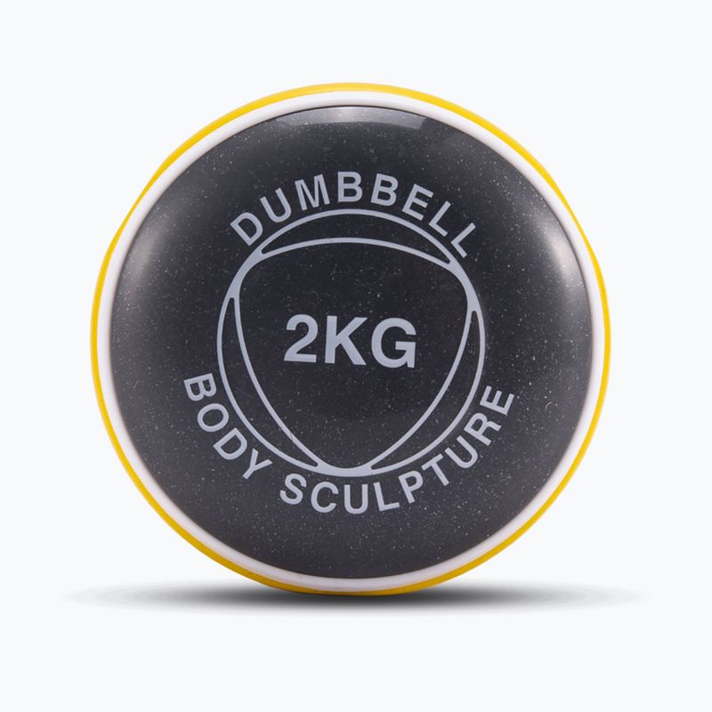 Dumbbell set with stand Body Sculpture Smart Bw 108Dt 24 kg yellow/blue/black 6