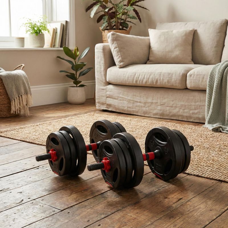 Adjustable dumbbell Body Sculpture Bw 752H 10 kg black 5