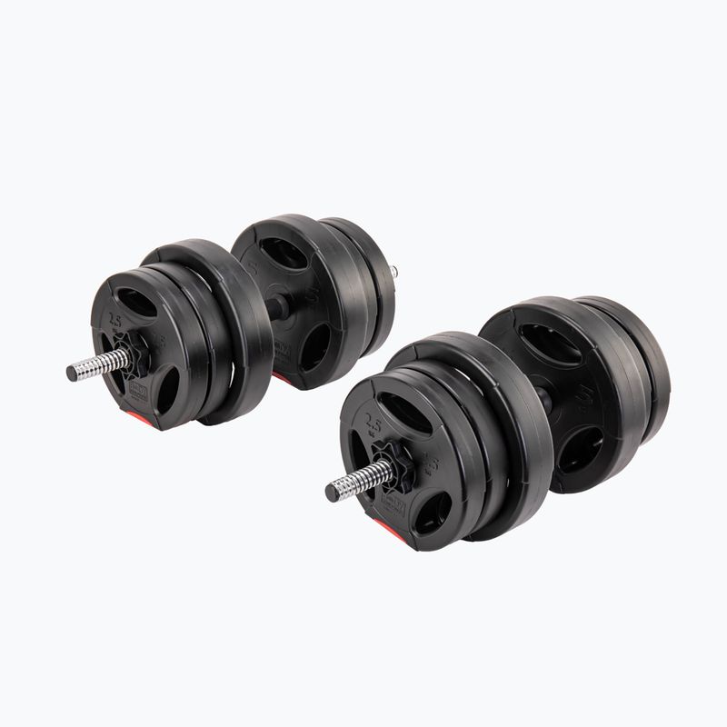 Dumbbell set Zestaw Body Sculpture BW 7540 40 kg black 2