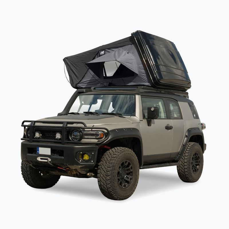 2-person roof tent OFFLANDER Fold 2 Wolf gray 4