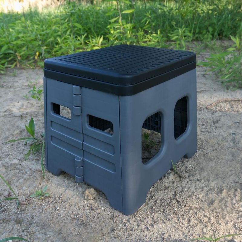 Travel toiler OFFLANDER Portable Folding Camping Toilet black 4