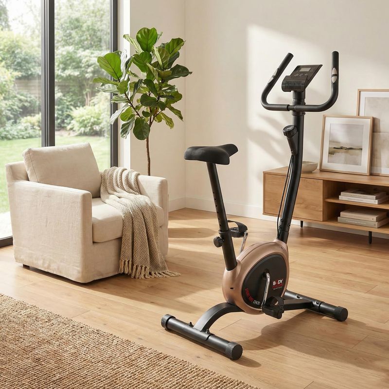 Upright exercise bike Body Sculpture Bc 1430Gd black 10