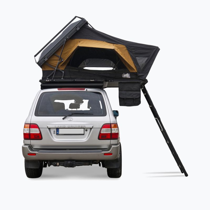 3-person rooftent OFFLANDER Fold E 150 brown/black 5
