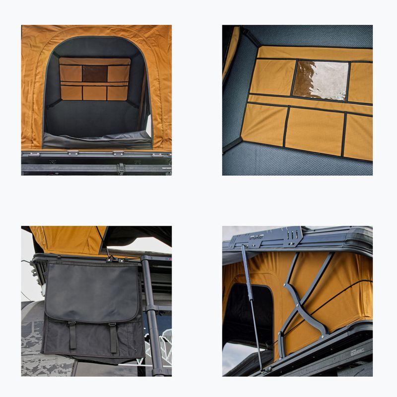 2-person roof tent OFFLANDER Tomahak 3.1 brown/black 6