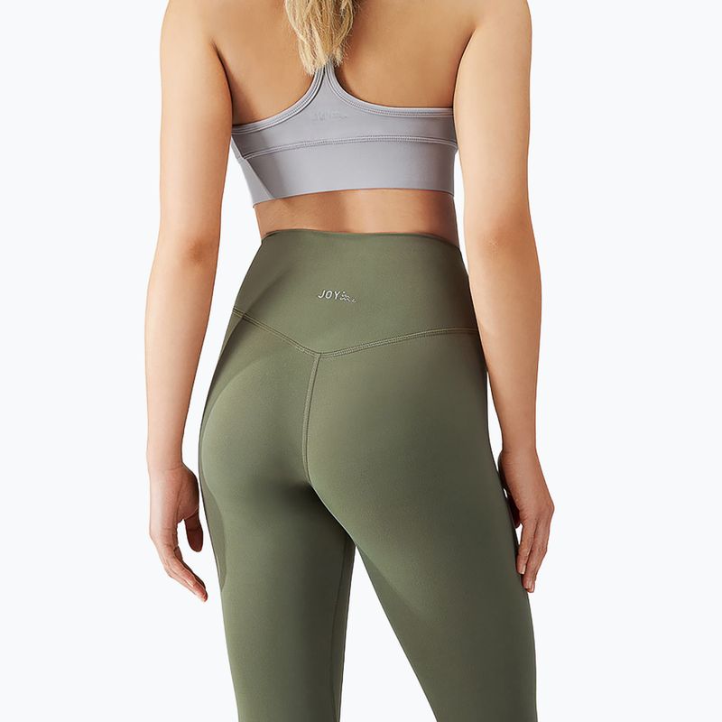 Women's yoga leggings JOYINME 7/8 Unity, ease™ green 801135 3